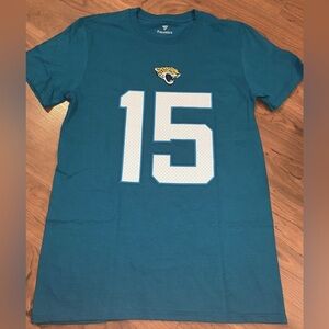 Jacksonville Jaguars Gardner Minshew Fanatics Teal T-Shirt